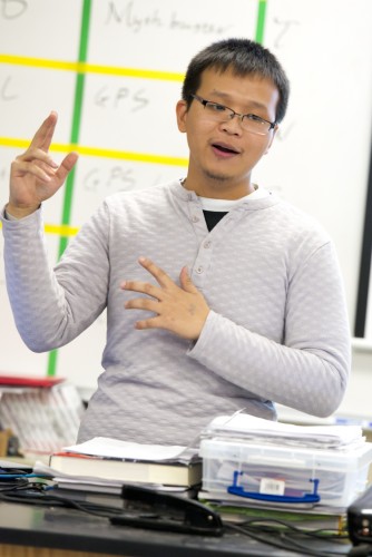 Portrait of Phung Nguyen  teaching