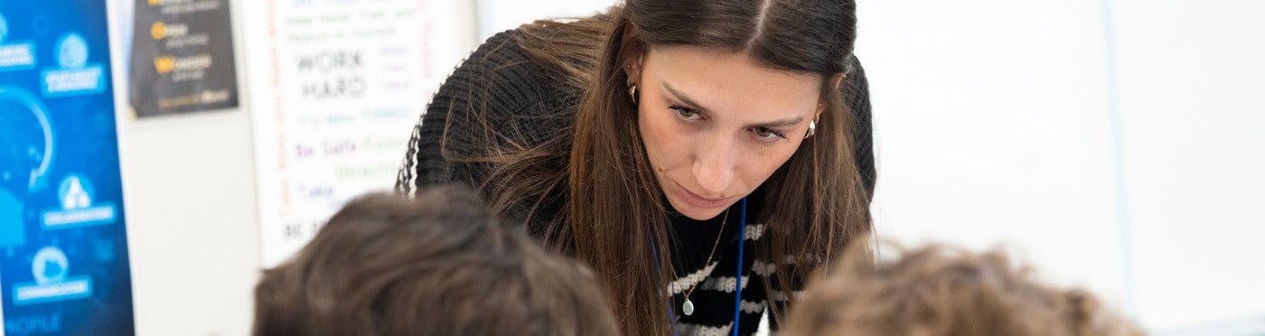 Credential student teaching high school social science class