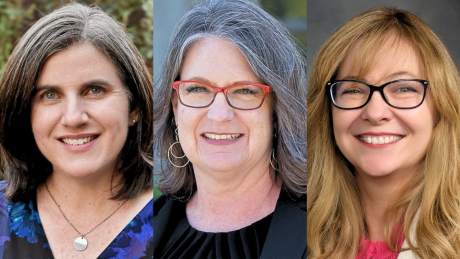 Headshots of Heather Rose, Sherrie Reed, and Wendi McCaskill, respectively