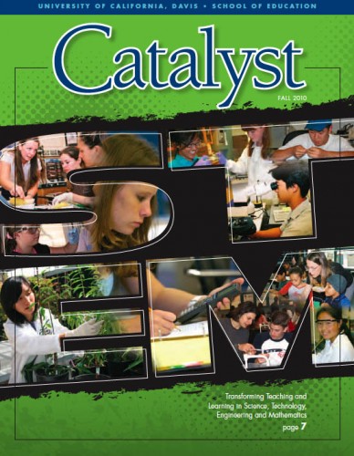 2010 Catalyst cover featuring STEM students
