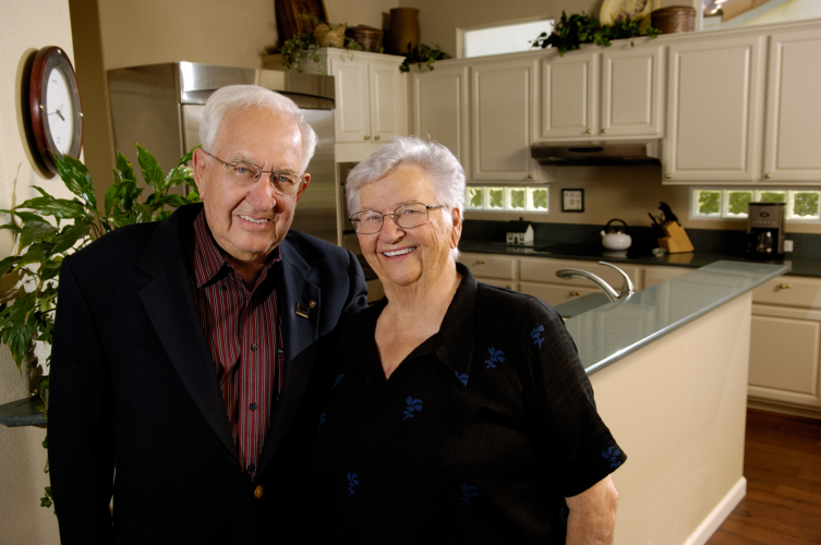 Portrait of Dolly and David Fiddyment