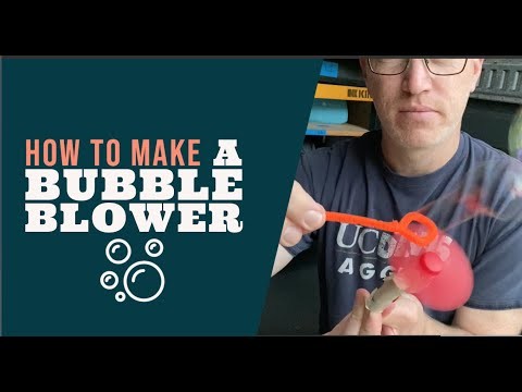 How to Make a Bubble Blower – A Fun Summer DYI Project