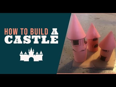 How to Build a DIY Castle- Using Toilet Paper Rolls and Paper