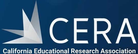 CERA logo that says "California Educational Research Association"