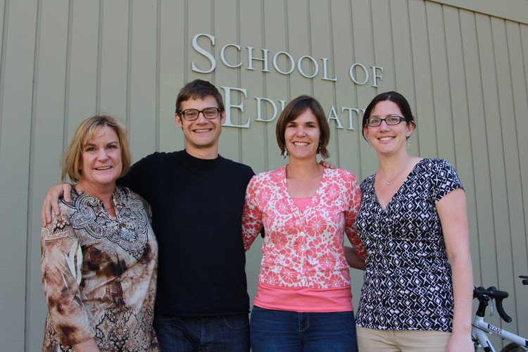 From left: EdGSA Officers: Anne Stephens, Colin Dixon, Kelsey Krausen,and Mary Stewart. Not pictured: Jason Huang and Lindsay Swain.