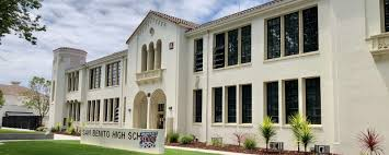 Front of San Benito High School District building