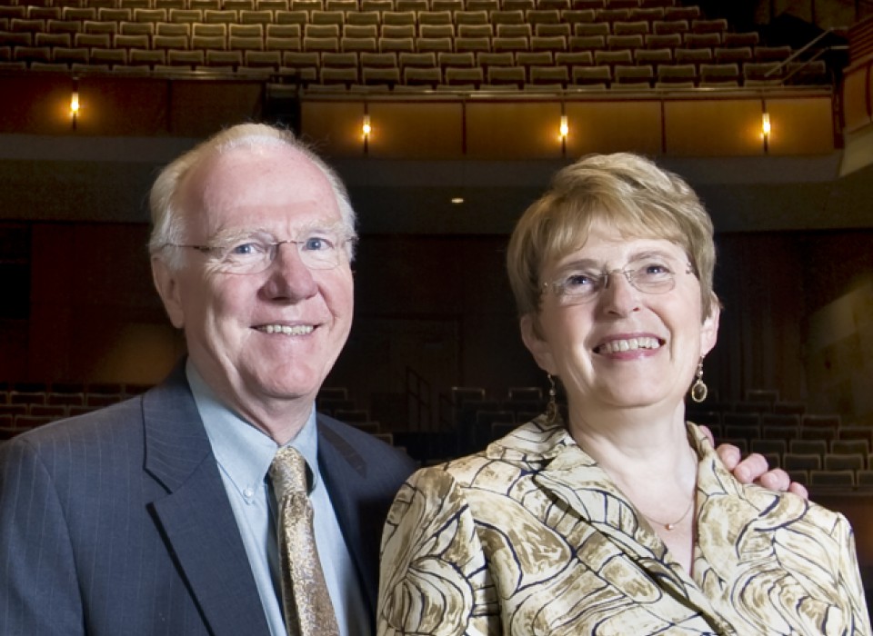 Portrait of Rosalie and Larry Vanderhoef