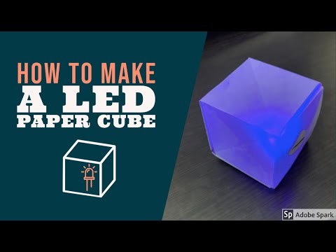 How to Make a LED Paper Cube