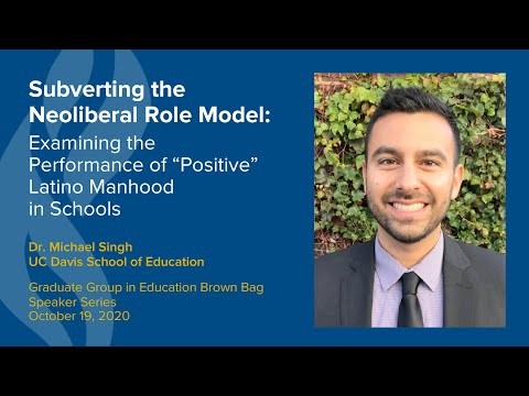 Michael Singh Presents on Subverting the Neoliberal Role Model
