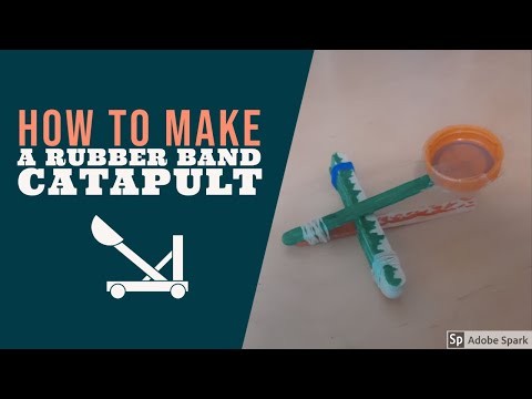 How to Make a Rubber Band Catapult