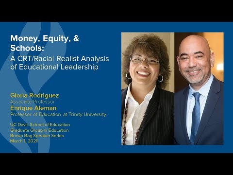 Dr. Rodriguez and Dr. Aleman Present on Money, Equity & Schools
