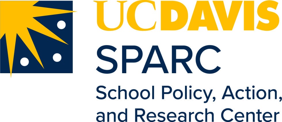 SPARC Logo of a yellow star on a navy square with three white dots surrounding it.